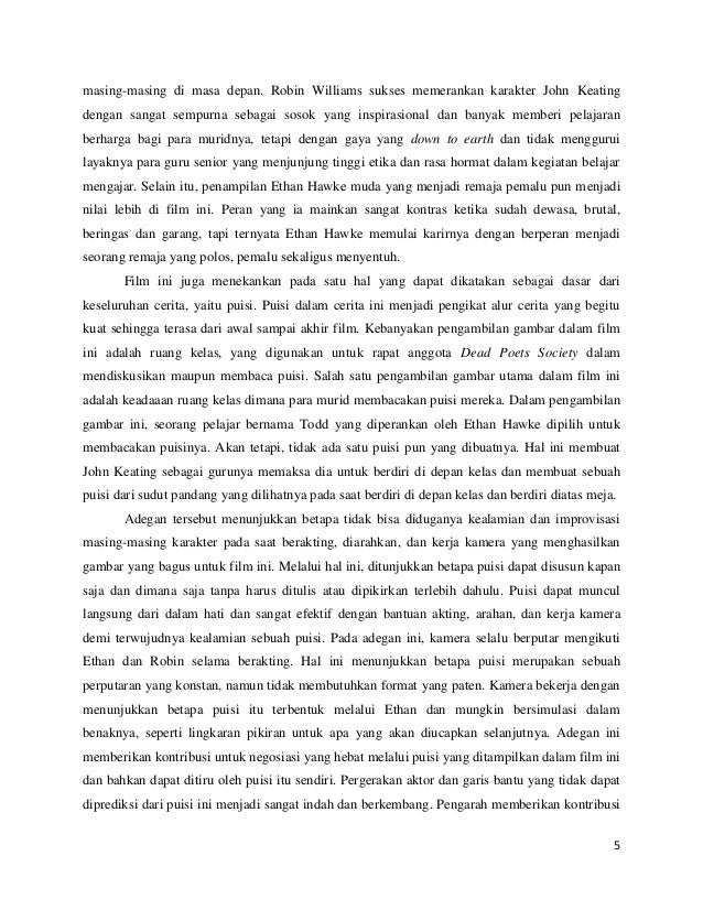 Review film dead poets society