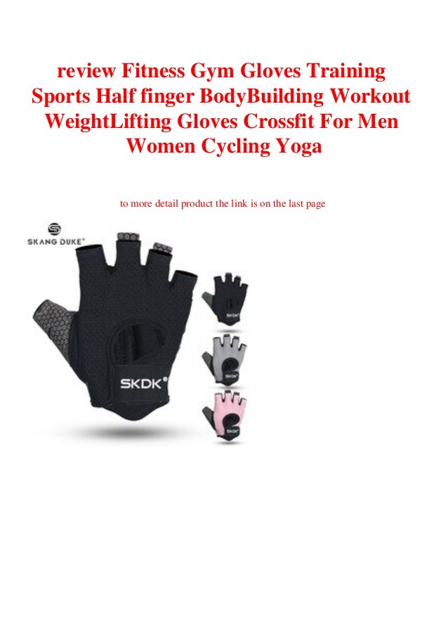 Women Men Sports Half Finger Gloves Workout Gym Training Yoga Weight Lifting New