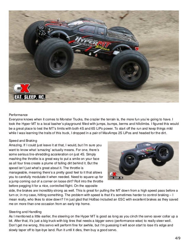 hobao monster truck