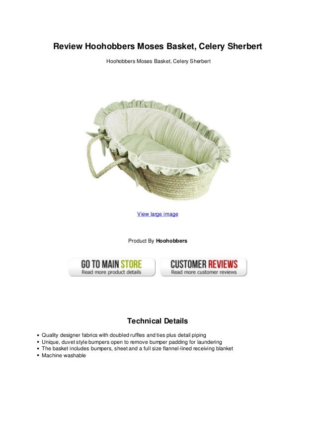 hoohobbers moses basket
