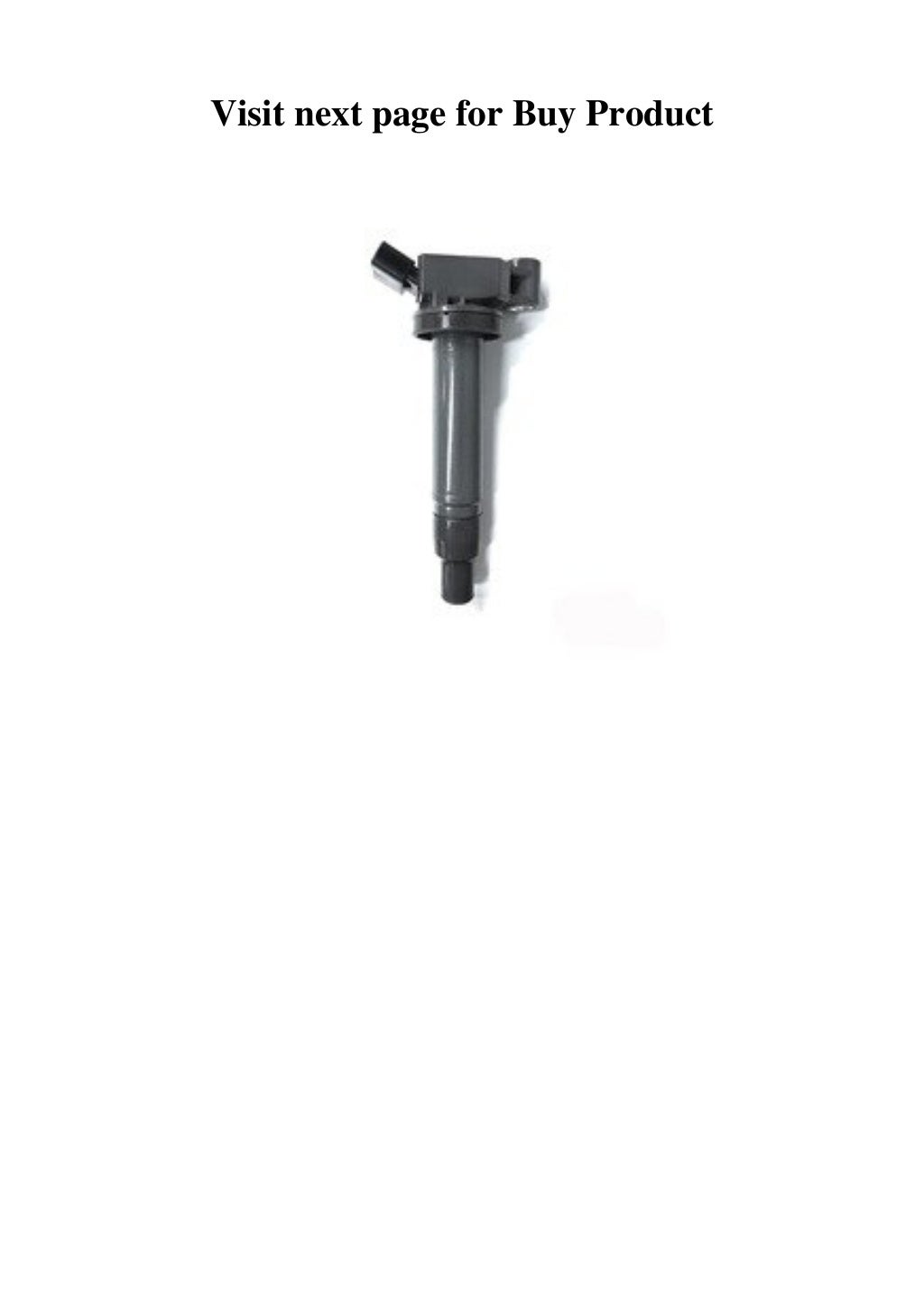 REVIEW Ignition Coils For Camry Highlander Lexus ES300 RX300 OE Number