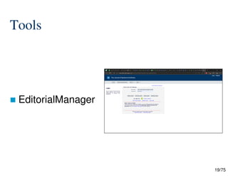 19/75
Tools
 EditorialManager
 