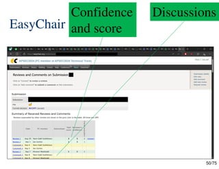 50/75
EasyChair
Confidence
and score
Discussions
 