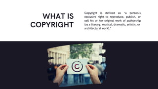 Reviewing the importance of copyrights and trademark