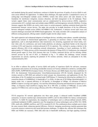 Review Intelligent Reflective Surface Based Non Orthogonal Multiple ...