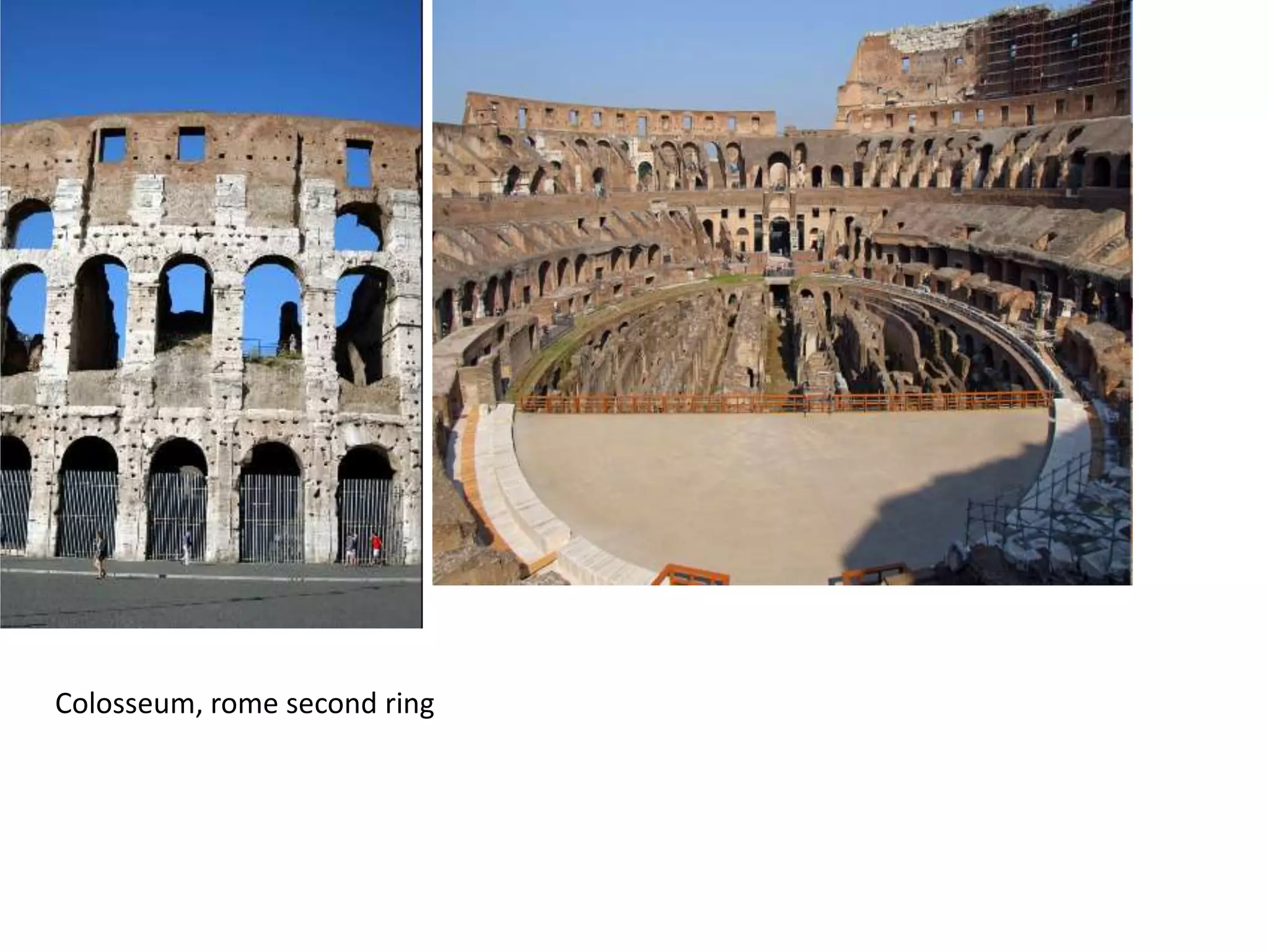 Colosseum, rome second ring
 