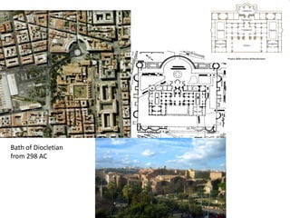 Bath of Diocletian
from 298 AC
 