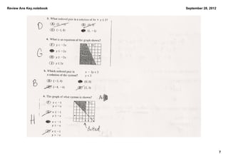 Review Ans Key.notebook   September 28, 2012




                                               7
 
