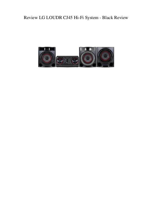 cheapest hi fi system