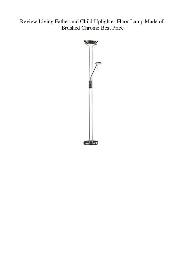 father and child uplighter floor lamp