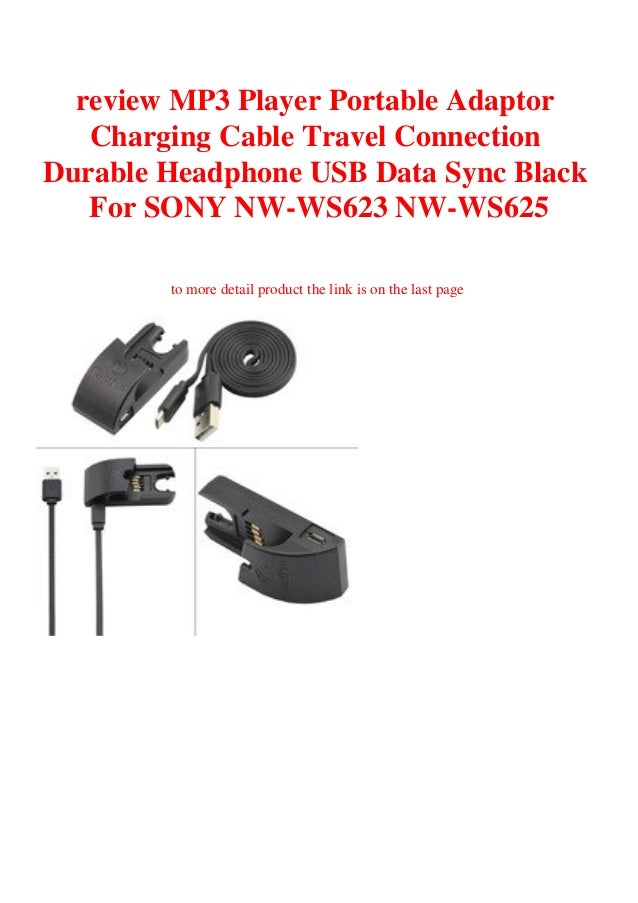 Review Mp3 Player Portable Adaptor Charging Cable Travel Connection D