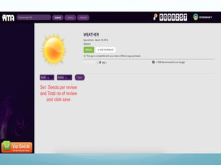Reviewmyapp presentation