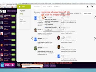 Reviewmyapp presentation