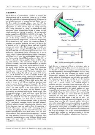 Review of heat transfer augmentation for cooling of turbine blade tip ...