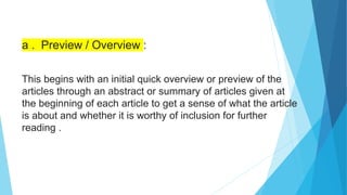 Review of literature [Autosaved].pptx