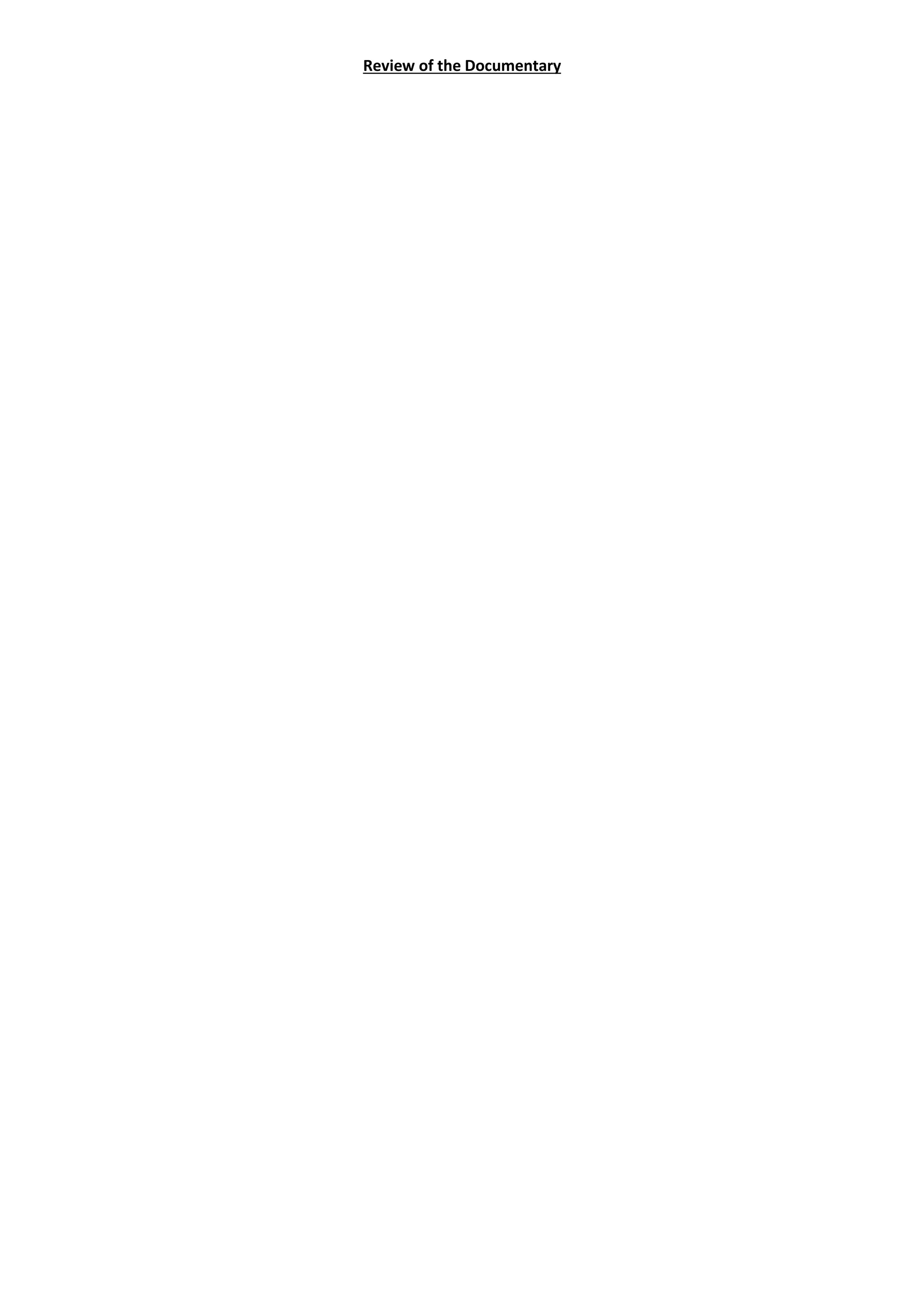 Review of the documentary docx