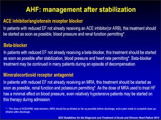 Review of the esc ahf guidelines | PPTX