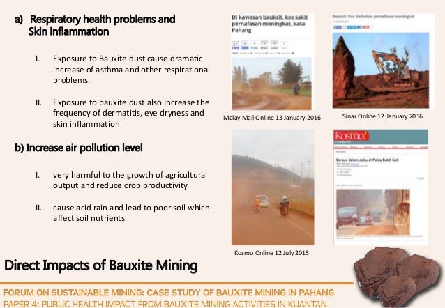 Effects Of Mining On Human Health And