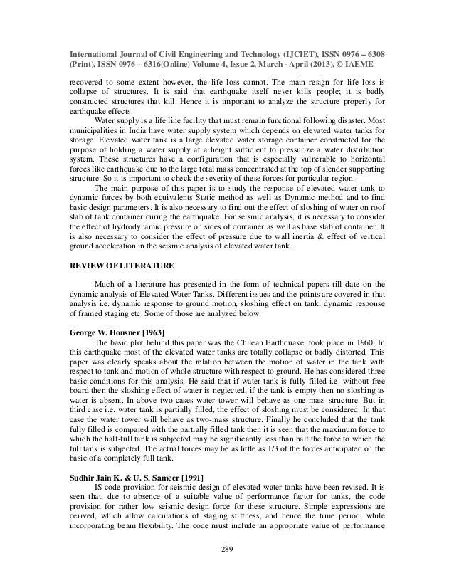 Literature review on river water quality image