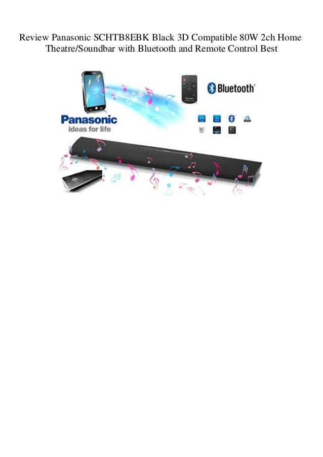 panasonic schtb8ebk