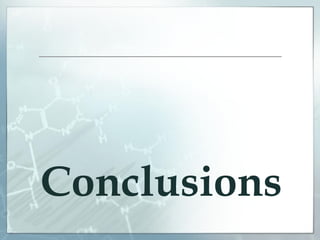 Conclusions
 