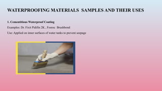 Waterproof Examples Impact of Water Tank Leakage on Attached Residential Buildings and ...