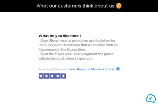 What our customers think about us
 