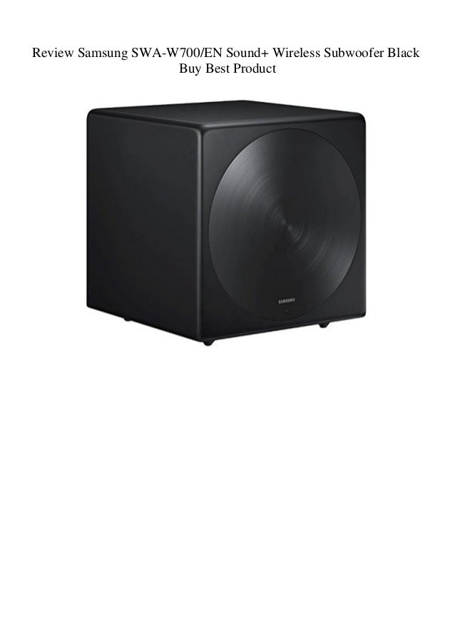samsung wireless woofer