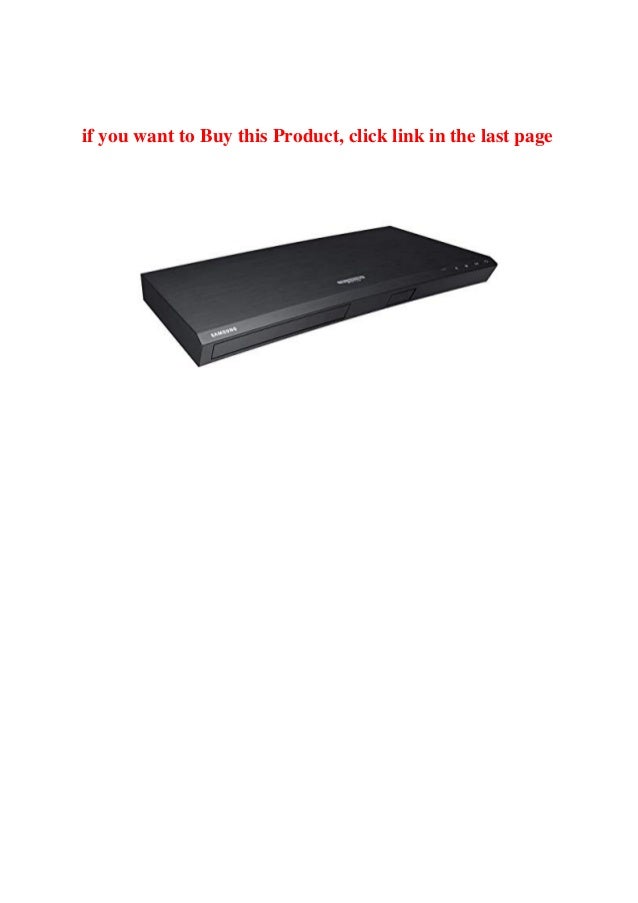 Review Samsung Ubd M9000xu 4k Blu Ray Smart Hub Discdvd Player With E Review Samsung Ubd M9000xu 4k Blu Ray Smart Hub Discdvd Player With E