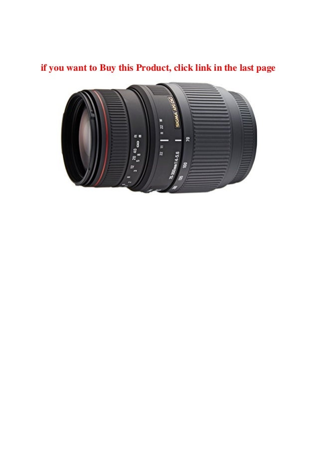 Review Sigma 70 300mm F4 5 6 Apo Macro Dg Lens For Sony Digital Slr C