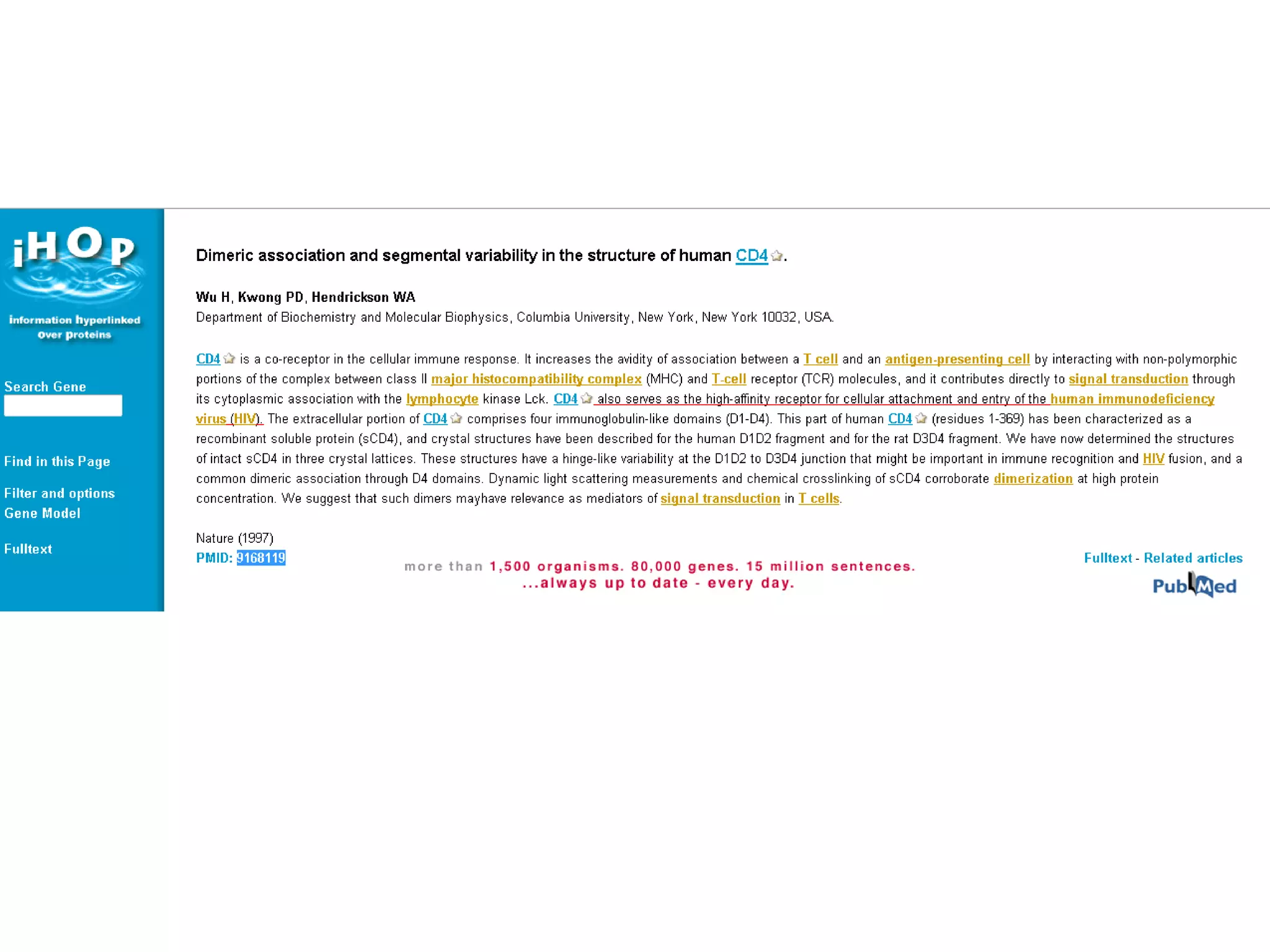 review of text mining systems related to life sciences