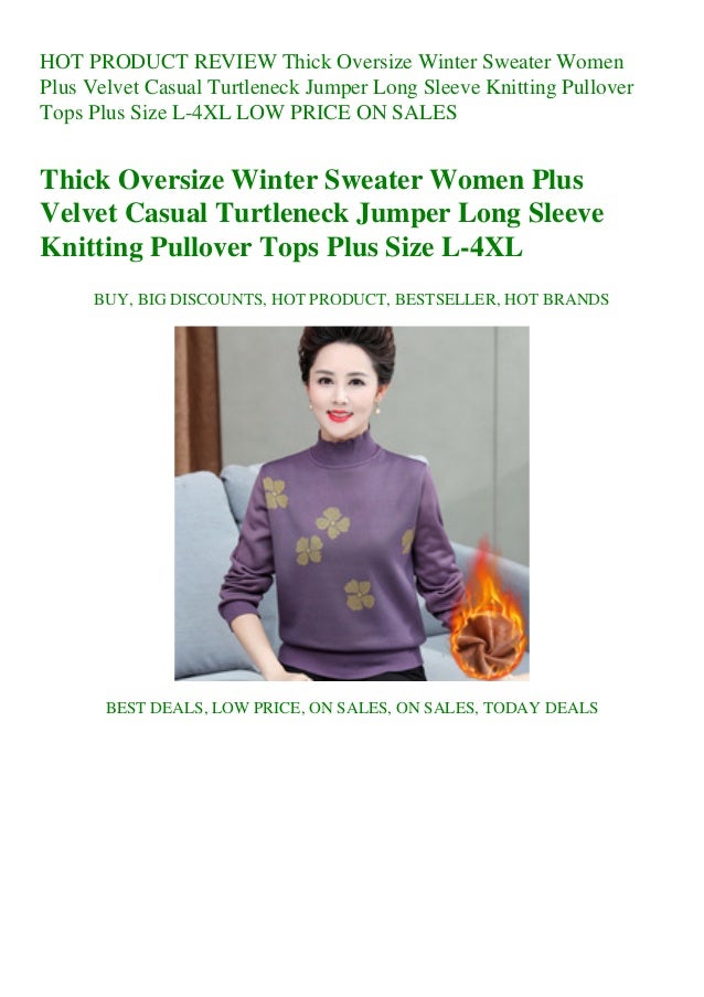 women's plus size winter sweaters