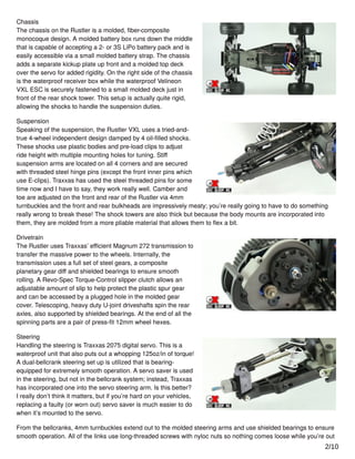 Review: Traxxas Rustler VXL RTR Courtney Force Edition PDF