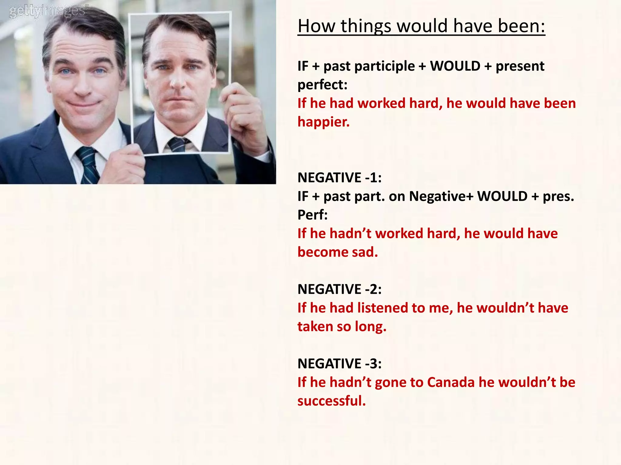 IfPrincess Diana hadn’tdied, shewouldhavehelped more kids in Africa.Ifthecarhadn’tcrashed, shewouldn’thavedied.