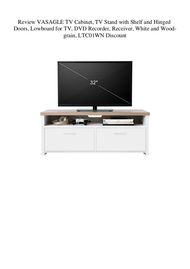 Review Vasagle Tv Cabinet Tv Stand With Shelf And Hinged Doors Lowb