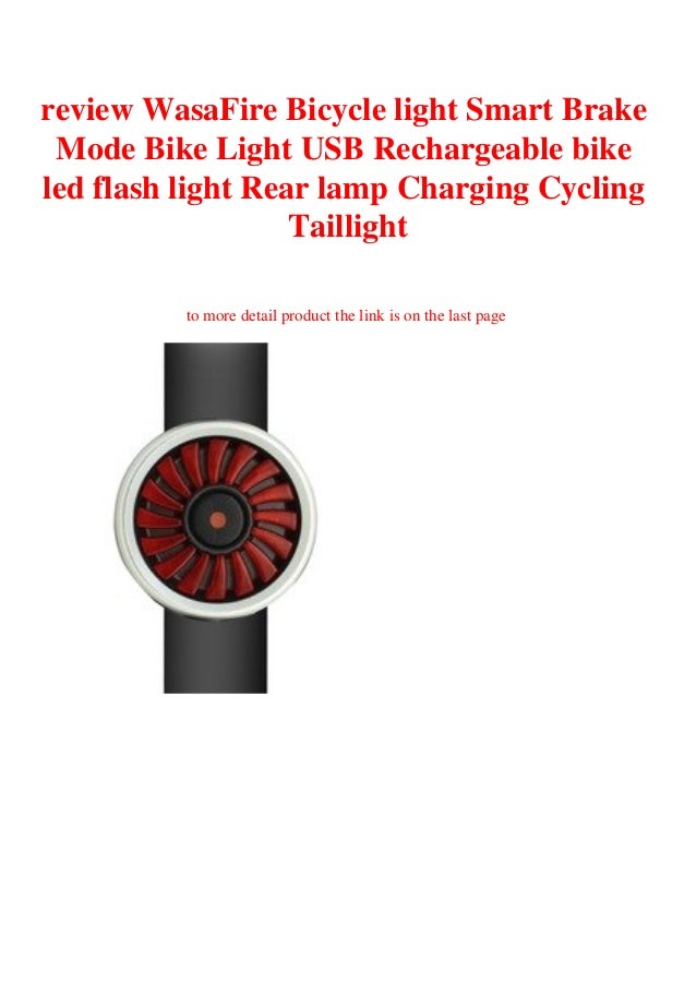 wasafire bike light