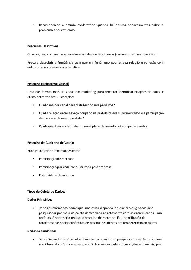 Revisao pesquisa de commodities
