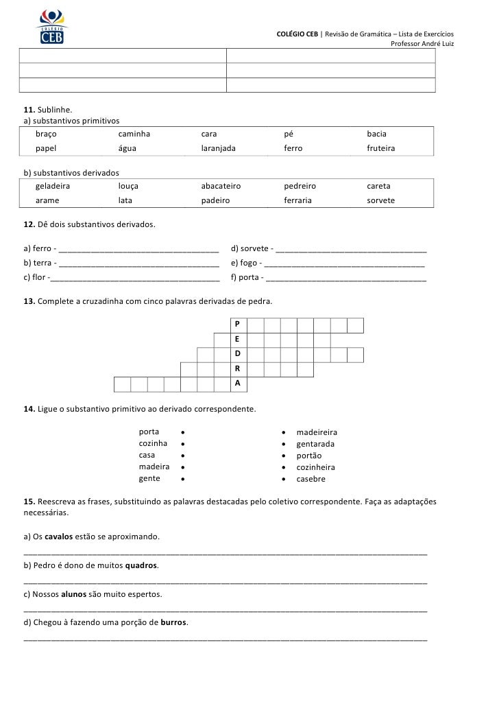 Lista substantivo coletivo Lista substantivo coletivo