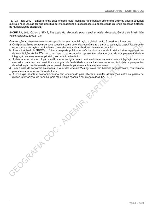 Revisao Ifba Geografia