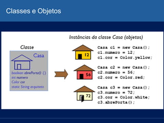 Classes e Objetos
 