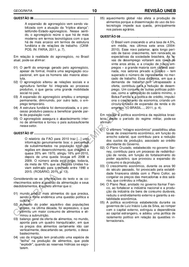 Revisao geografia