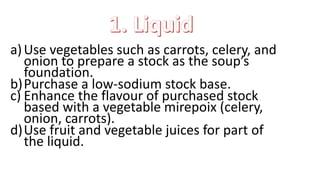 • Beans and Legumes
- Soaked beans, lentils and black-eyed peas should be added with
the liquid so they will fully cook
• ...