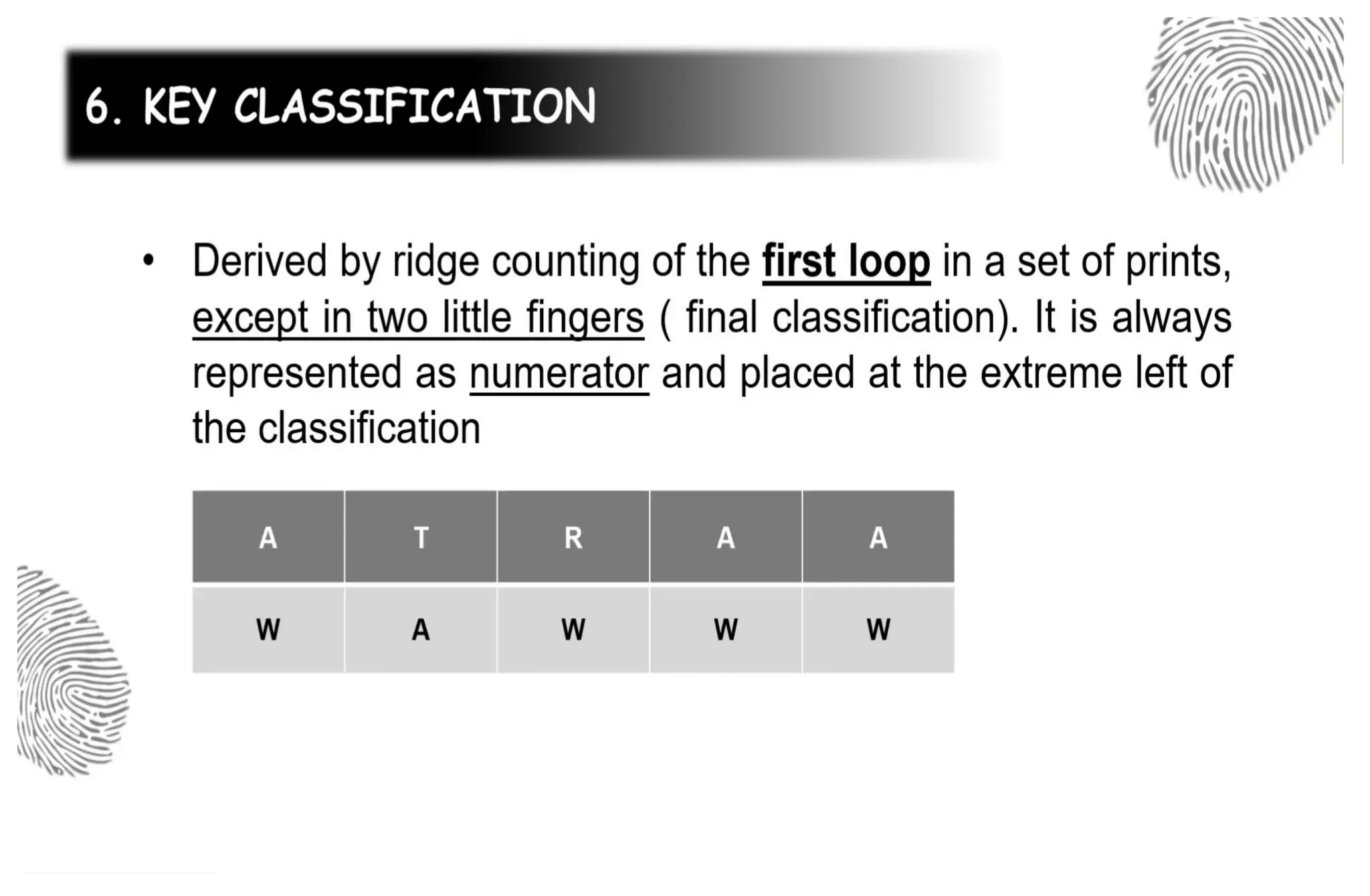 Revised fingerprint Formula lecture.pptx