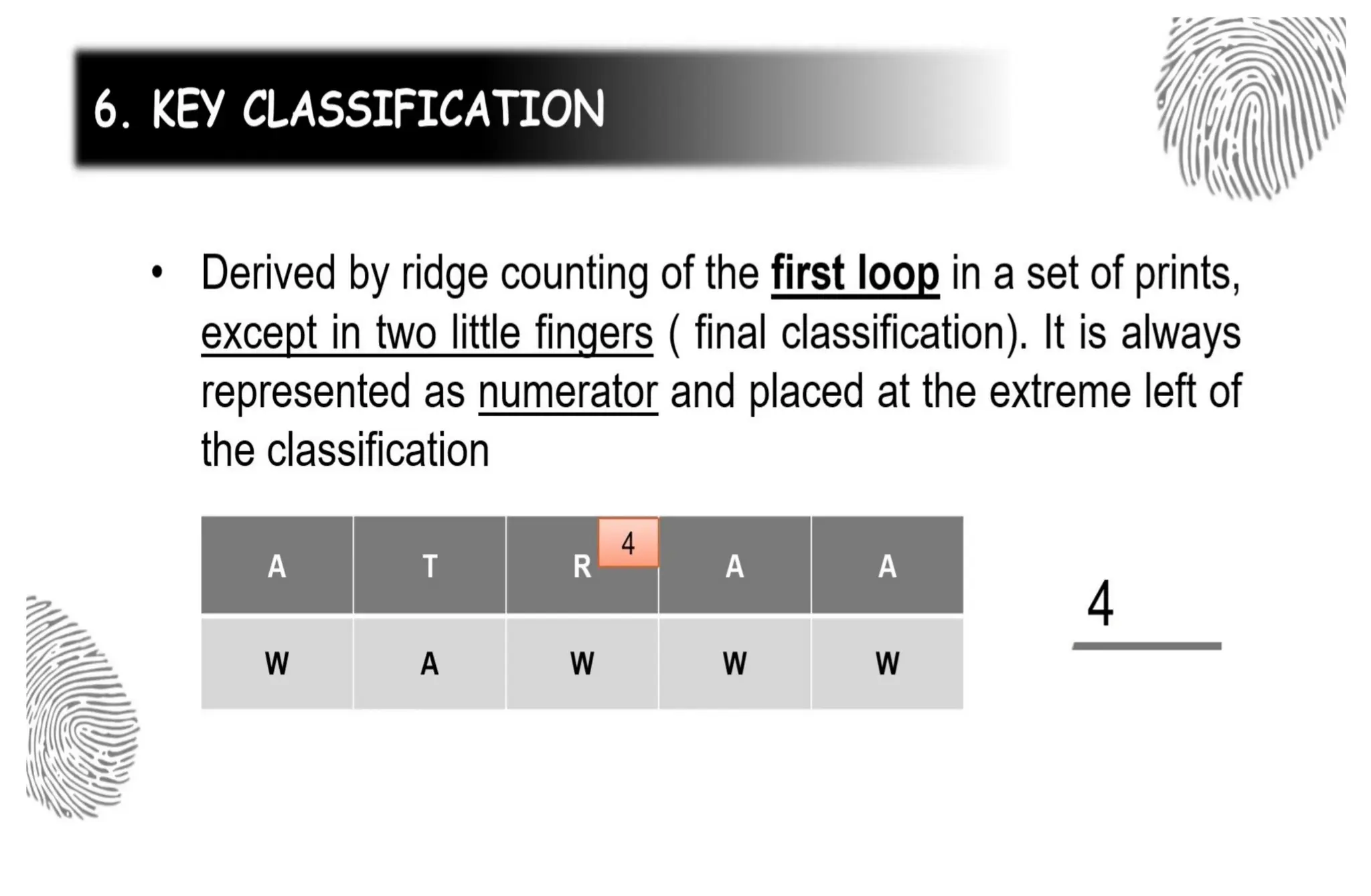 Revised fingerprint Formula lecture.pptx