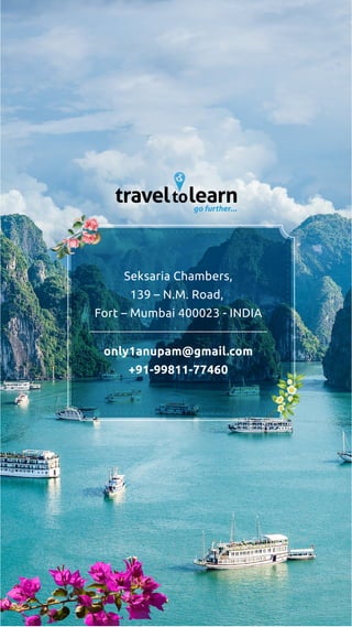 Seksaria Chambers,
139 – N.M. Road,
Fort – Mumbai 400023 - INDIA
only1anupam@gmail.com
+91-99811-77460
 