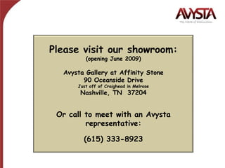 Avysta Presentation