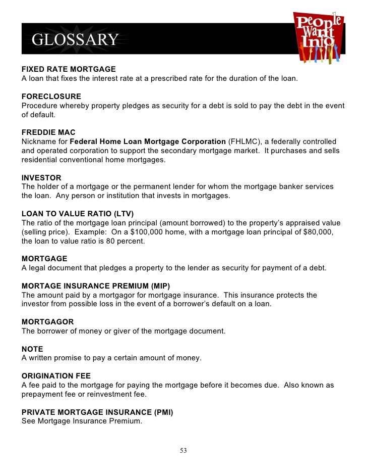 First Time Buyer Seminar Workbook