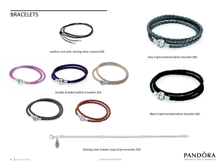 pandora leather bracelet canada