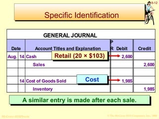 Revised Chapter 08.ppt invesntories and costing | PPT