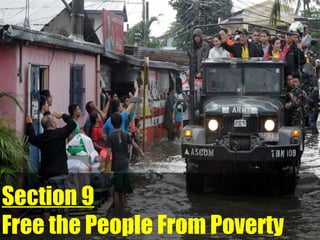 Section 9
Free the People From Poverty

 